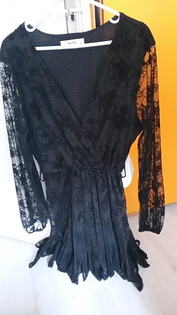 Batik siyah elbise 