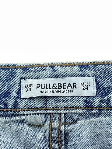 34 Beden mavi Renk Pull and Bear Jean / Kot %70 İndirimli.