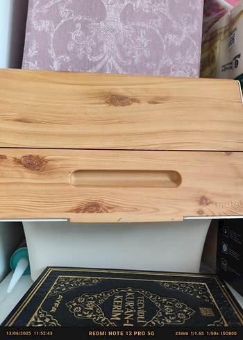 ahşap görünümlü motek tekerlekli düzenleyici
