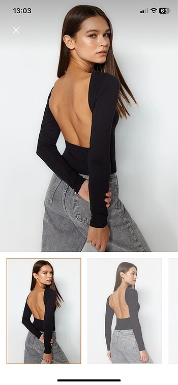 Sırt dekolteli crop