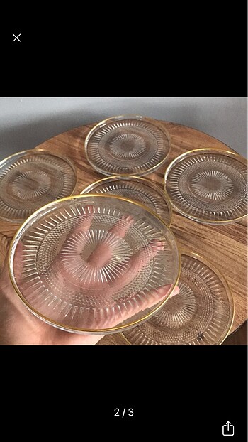 6?lı pasta tabağı