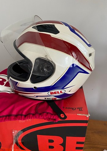 BELL Kırmızı Biker Motosiklet Kaskı - Görsel 3