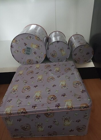 karaca 4 lü dekoratif kutu - Görsel 5