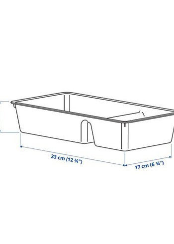 İkea Beyaz Bölmeli duzenleyici - Görsel 5