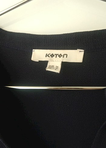Koton bağcıklı düğmeli Elbise