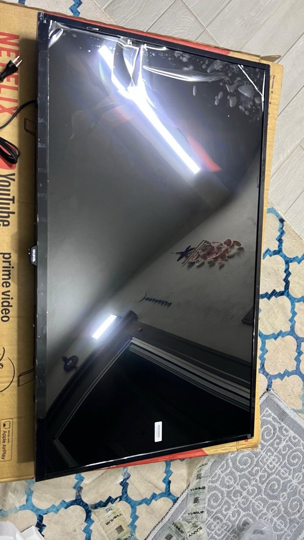 Mavi Renkli Kırık Monitör - Görsel 4