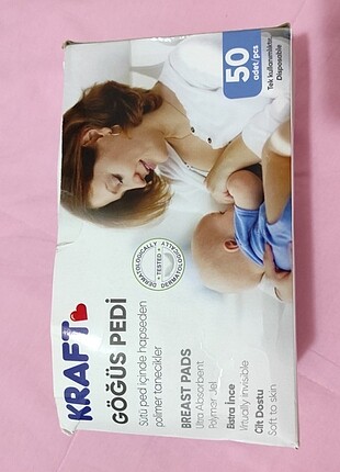 Kraft. Tek tek ambalajlı göğüs pedi