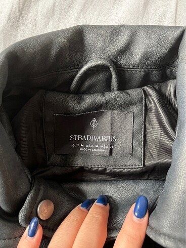 Stradivarius Deri ceket