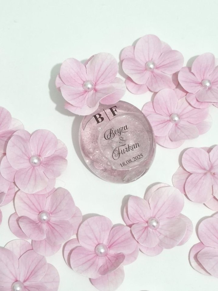 Pastel Renkli Çiçekli Dekoratif Hediyelikler - Görsel 3