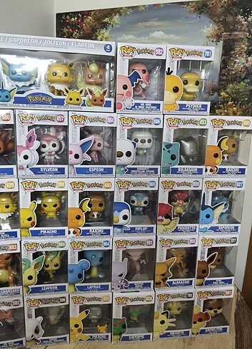  Beden Renk FUNKO POP POKEMON Çeşitleri 