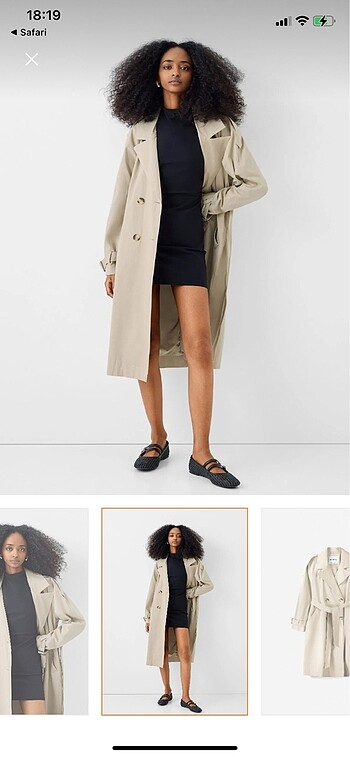 Bershka trençkot