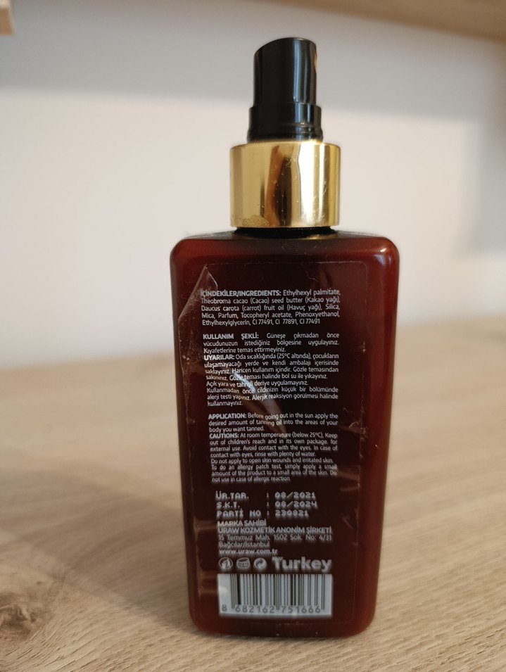 Uray Bronzlaştırıcı Havuç Yağı - Görsel 3