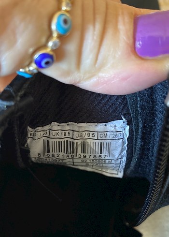 Tokalı Siyah erkek Botu Blok Topuklu - Görsel 5