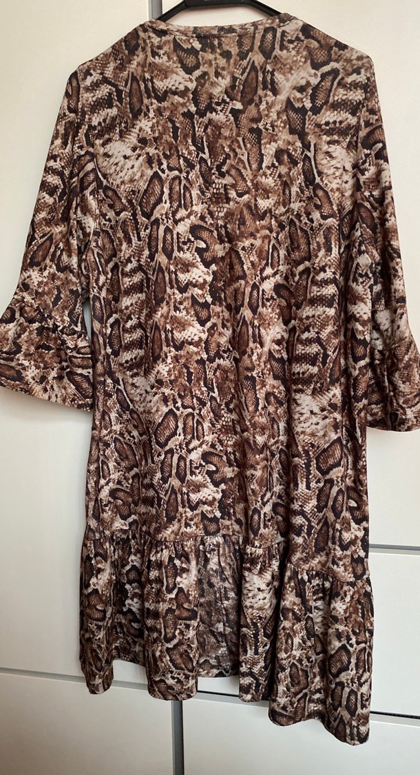 Yılan Desenli Bohem elbise - Görsel 5