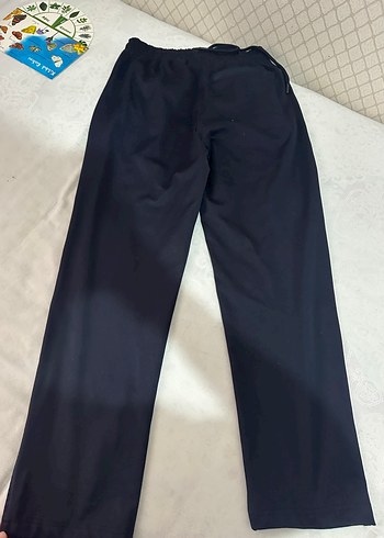 Siyah Fermuarlı Erkek Eşofman Altı - Görsel 2