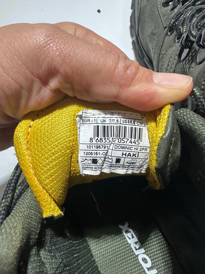 Gri Erkek Sokak Stili Kauçuk Botlar - Görsel 5