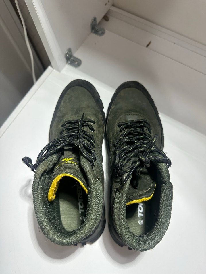 Gri Erkek Sokak Stili Kauçuk Botlar - Görsel 2