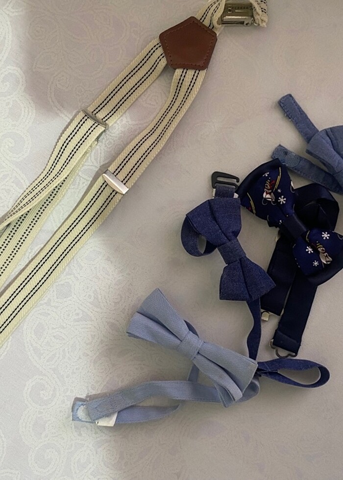 ÇOCUK PAPYONLARI VE PANTOLON ASKISI - Görsel 2