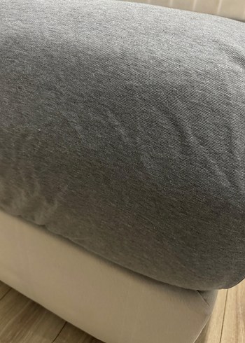 Gri Düz Desen Çarşa lastikli çift kişilik - Görsel 4