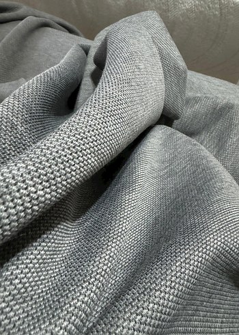 Gri Düz Desen Çarşa lastikli çift kişilik - Görsel 6