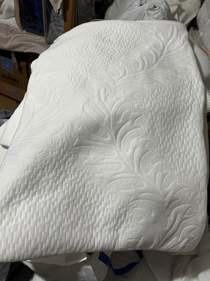 Beyaz Düz Desenli yastık kılıfları - Görsel 4