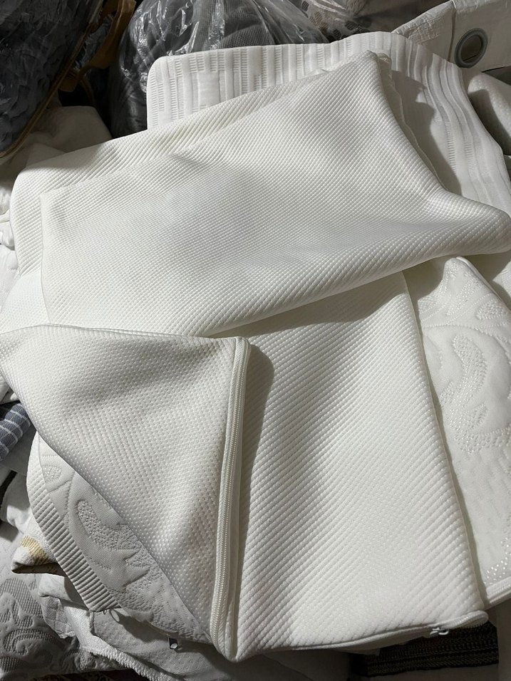 Beyaz Düz Desenli yastık kılıfları - Görsel 2