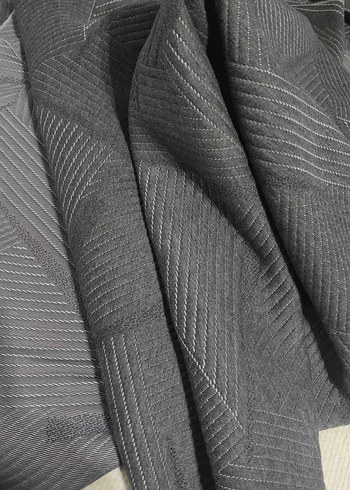 Gri Düz Desenli Yatak Örtüsü - Görsel 7