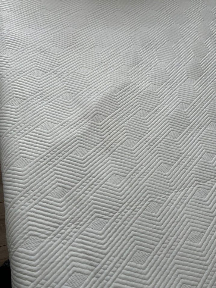 Beyaz hafif kabartmali pike yatak örtüsü - Görsel 4