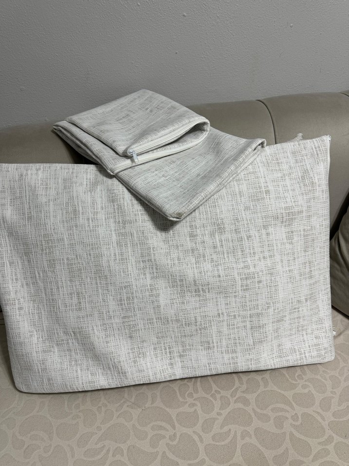 Gri Desensiz Yastık ve Kılıf Seti - Görsel 2