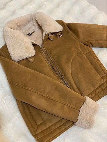 40 Beden camel Renk H&M CEKET