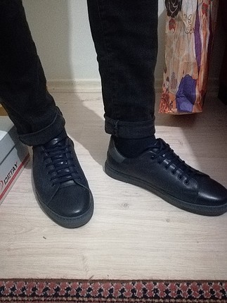 40 Beden siyah Renk hiç kullanılmamış erkek ayakkabısı