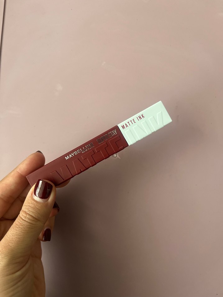 Koyu Kırmızı Mat Likit Ruj - Görsel 5