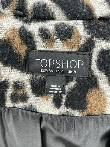 38 Beden çeşitli Renk Topshop Kaban %70 İndirimli.