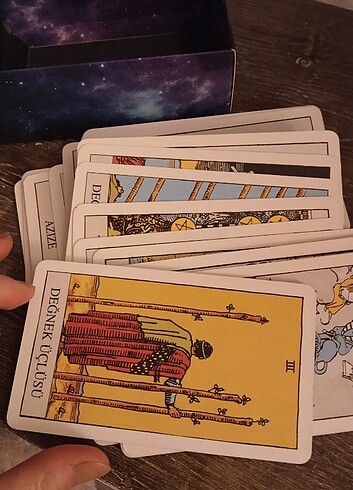  Beden Tarot kartları 
