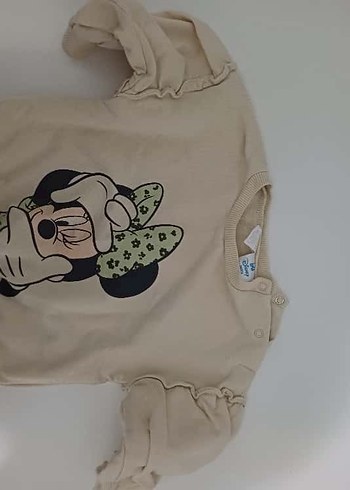 Bebek Kız Baskılı Uzun Kollu Body - Görsel 4