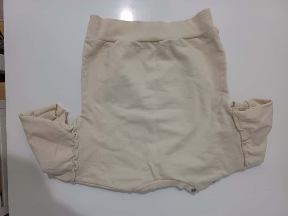 Bebek Kız Baskılı Uzun Kollu Body - Görsel 3