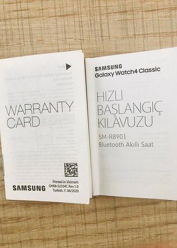 Beden Renk Samsung Galaxy Watch4 Classic Beyaz Akıllı Saat