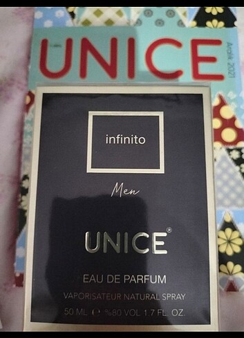 Unice İnfinito 50 ml erkek parfüm 