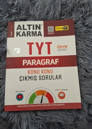 Altın Karma TYT Paragraf Konu Konu Çıkmış Sorular