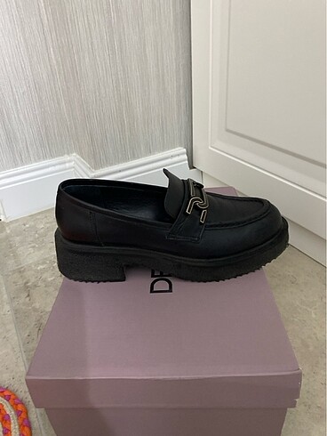 37 Beden Derimod loafer ayakkabı
