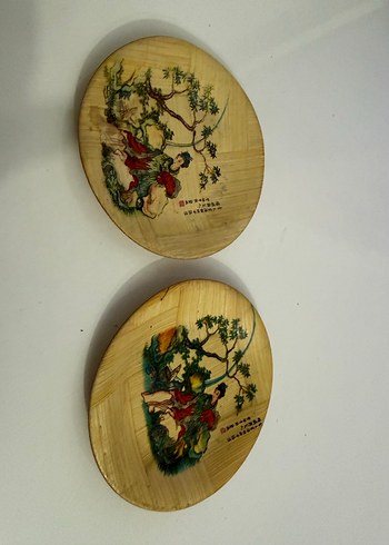 Bambu çay tabağı