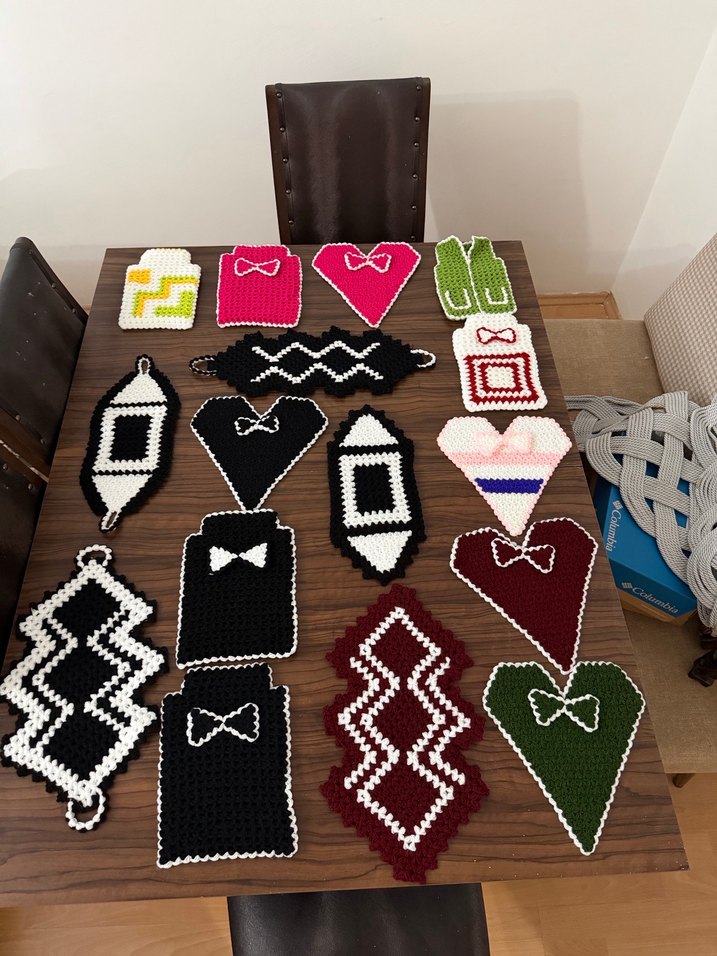 Yeni örülmüş çeyizlik lif - Görsel 2