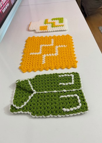 Yeni örülmüş çeyizlik lif - Görsel 3