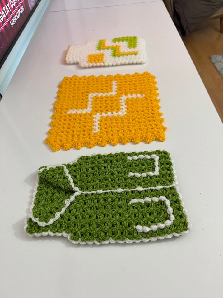 Yeni örülmüş çeyizlik lif - Görsel 3