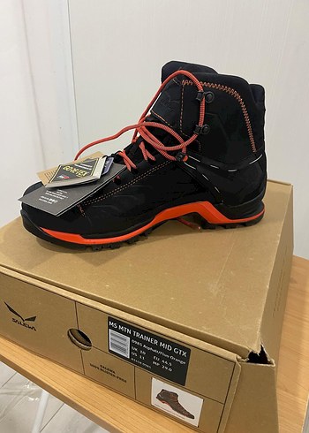 44 Beden Salewa Erkek Siyah Biker Outdoor Ayakkabı