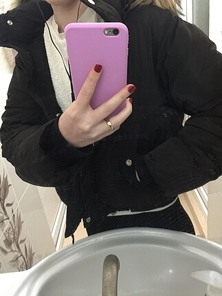 bershka kadin sisme mont