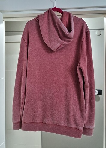 Fermuarli kapüşonlu sweat 