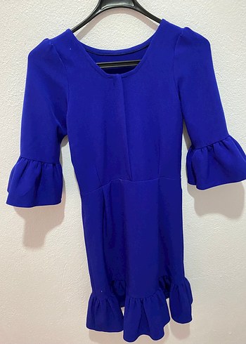 H&M Fırfırlı elbise