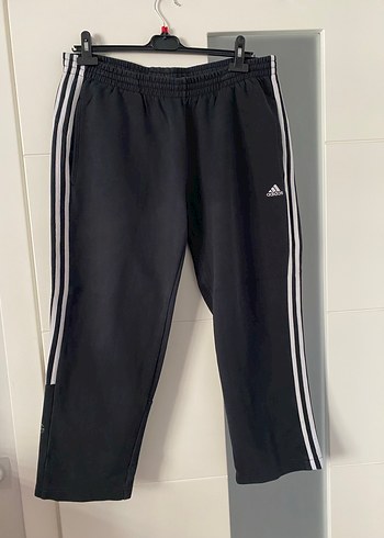 Erkek Çizgili Gri ve Siyah Eşofman Altı - Görsel 5