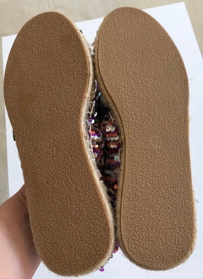 Renkli Kadın Dolgu Topuk Babet - Görsel 2